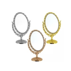 FA306 ESPELHO DE MESA OVAL DUPLA FACE 21X3CM