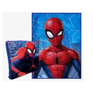 10140896 KIT ALMOFADA+MANTA SPIDER MAN