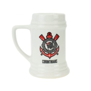 TSP004BR-1 CANECA BRANCA 500ML CORINTHIANS