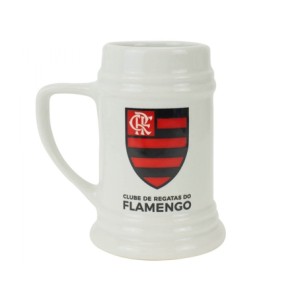 TSP004BR-5 CANECA BRANCA 500ML FLAMENGO