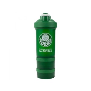 DB3007-3 GARRAFA SHAKE C/COMPARTIMENTO 500ML PALMEIRAS