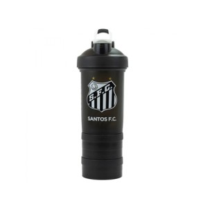 DB3007-4 GARRAFA SHAKE C/COMPARTIMENTO 500ML SANTOS