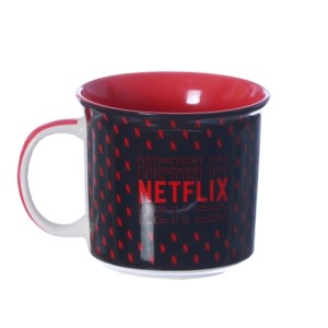 10025104 CANECA TOM 350ML NETFLIX
