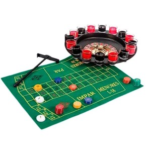899 JOGO ROLETA COM TAPETE E FICHAS