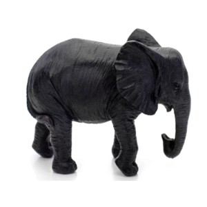 13882 ESCULTURA ELEFANTE 36X16X18CM