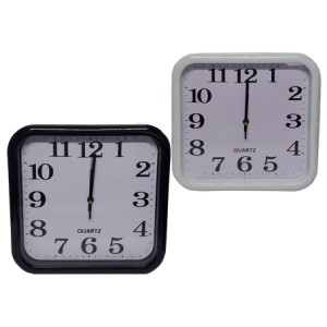 YHQ807SQ-2303 RELOGIO DE PAREDE QUADRADO 30X30CM