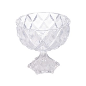 4432 CENTRO DE MESA DECORATIVO COM PE DELI DIAMOND 24,5X24CM