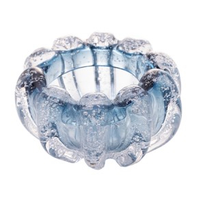 4876 CENTRO DE MESA DECORATIVO ITALY AZUL 16X8CM