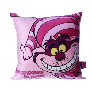 10065106 ALMOFADA FIBRA VELUDO 40X40CM GATO RISONHO EVERYONE