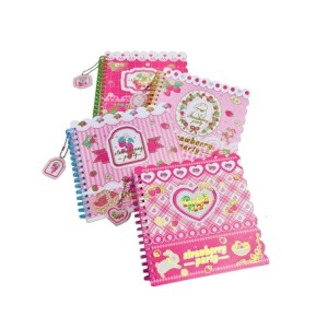 B6-MJ202-3 CADERNO C/CHAVEIRO 80F 15X15CM