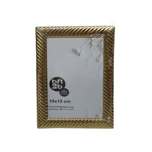 BM362479 PORTA RETRATO 10X15CM DOURADO