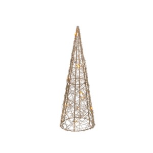 105-038 ARVORE NATALINA COM LUZ 10X30CM