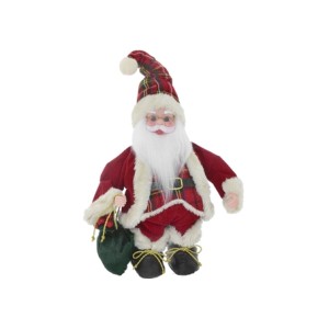 543-164 PAPAI NOEL DECORATIVO MUSICAL 19X13X36CM