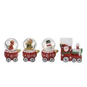 468-020 JOGO TREM BOLA AGUA NATAL 32X5X8CM