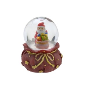 618-022 BOLA AGUA PAPAI NOEL 5X5X7CM