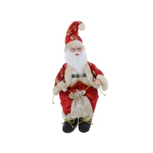 543-156 PAPAI NOEL DECORATIVO MUSICAL 19X10X41CM