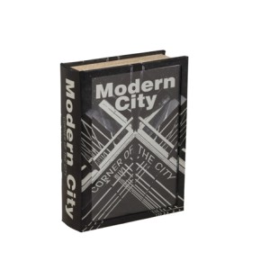 53-269 CAIXA LIVRO ESPELHADA 30X21X7CM