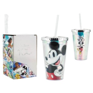 DQH046-MK8 COPO MICKEY COM CANUDO 450ML