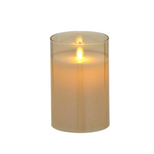 146-056 CANDELABRO COM LUZ LED 7,5X12,5CM