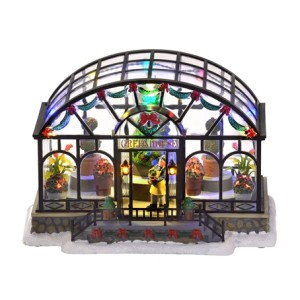 501-042 CENARIO NATALINO COM LUZ 22,5X14,5X15CM