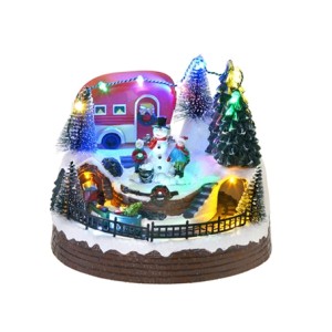 501-050 CENARIO NATAL LUZ SOM E MOVIMENTO 19,5X18,5X16CM