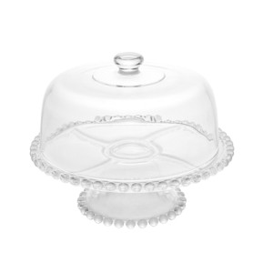 30135 PRATO P/BOLO C/PE E TAMPA PEARL 31X25CM