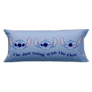 10065201 ALMOFADA FIBRA VELUDO 70X30CM STITCH