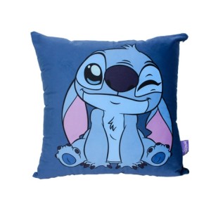 10065199 ALMOFADA FIBRA VELUDO 40X40CM STITCH CUTE