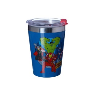 10025291 COPO VIAGEM SNAP 300ML AVENGERS