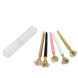 1815B+BOX102/6 CANETA ESF DIAMANTE 14CM