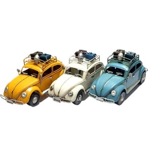 THF-1086B FUSCA BAGAGEIRO DECORATIVO 16X10X13CM