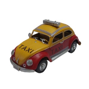 THF-1129 FUSCA TAXI DECORATIVO 25X10X13CM