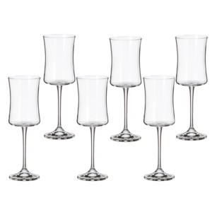 58729 JOGO 6 TACAS PARA VINHO BRANCO BUTEO 260ML