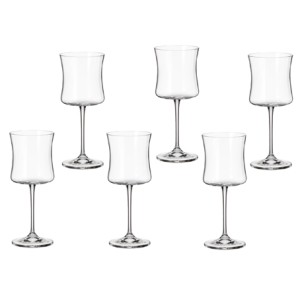 58730 JOGO DE 6 TACAS PARA VINHO TINTO BUTEO 350ML