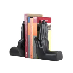 12422 APARADOR DE LIVROS MAOS 20X10X12CM CADA