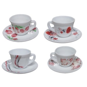 BRHM-15223 JOGO 12 PECAS XICARAS CAFE 85ML