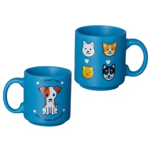 10024400 CANECA MINI TINA 100ML I LOVE DOGS