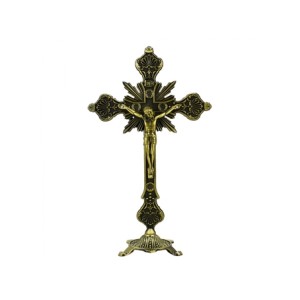 SY0213 CRUCIFIXO DOURADO 32CM