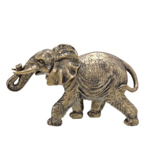 257-662 ELEFANTE DECORATIVO 21,5X7,5X12,5CM