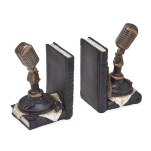 466-028 JOGO PORTA LIVROS DECORATIVO 24X10X19CM