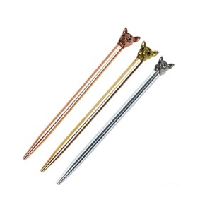 1835B CANETA ESFERO CACHORRO 14CM METAL