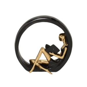 287-038 ESTATUETA MULHER DECORATIVA