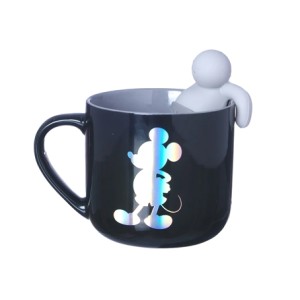 10025437 CANECA 350ML C/INFUSOR P/ CHA DISNEY 100