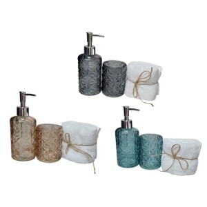 BRSY-14002 JOGO DE BANHEIRO C/3 PCS