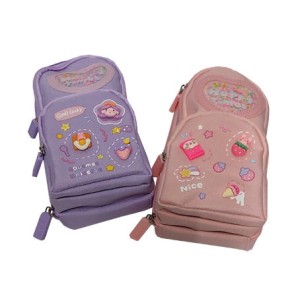 KBX-MJ1061 NECESAIRE PORTA LAPIS/CANETA NYLON 22X6CM