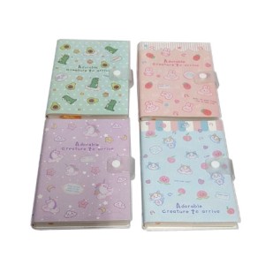 36K-MJ4024 CADERNO ADORABLE CREATURE  TO ARRIVE