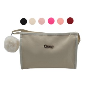 NEC-C04HC NECESSAIRE C/POMPOM