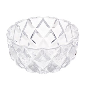 1236 CENTRO DE MESA DECORATIVO DE CRISTAL ECOLOGICO DELI DIAMOND 18X10CM