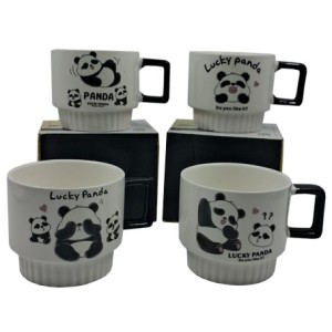 WC410150 VASO CANECA LUCKY PANDA