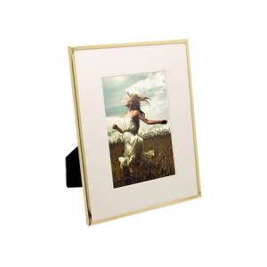 29318 PORTA-RETRATO DE ACO INOX BASIC DOURADO 15X20CM